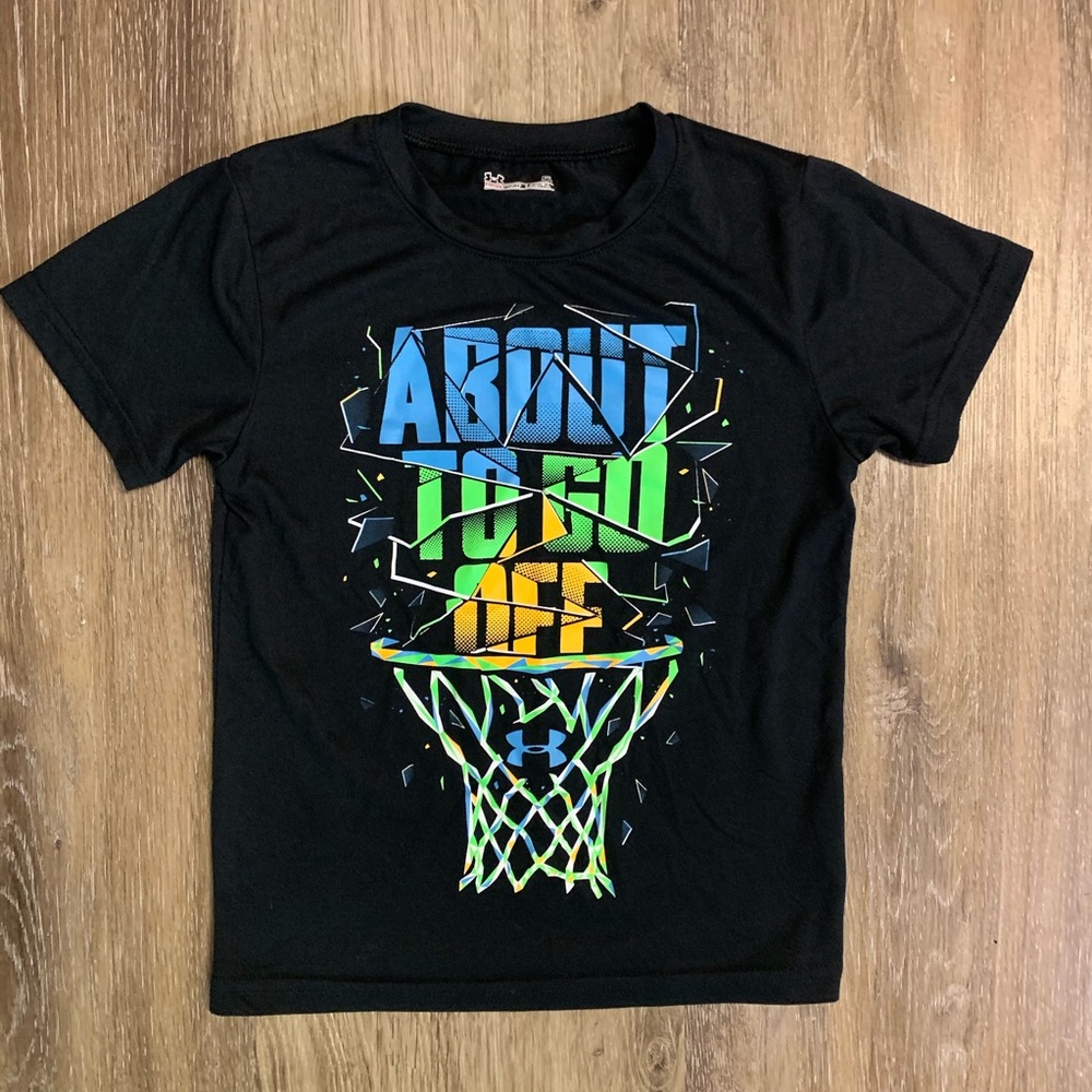 Boys Under Armour Basketball Shirt